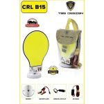 چراغ چند منظوره کمپینگ 12 ولت مگنتی برند TBS Design مدل CRL-B15 با کابل 3.5 متری